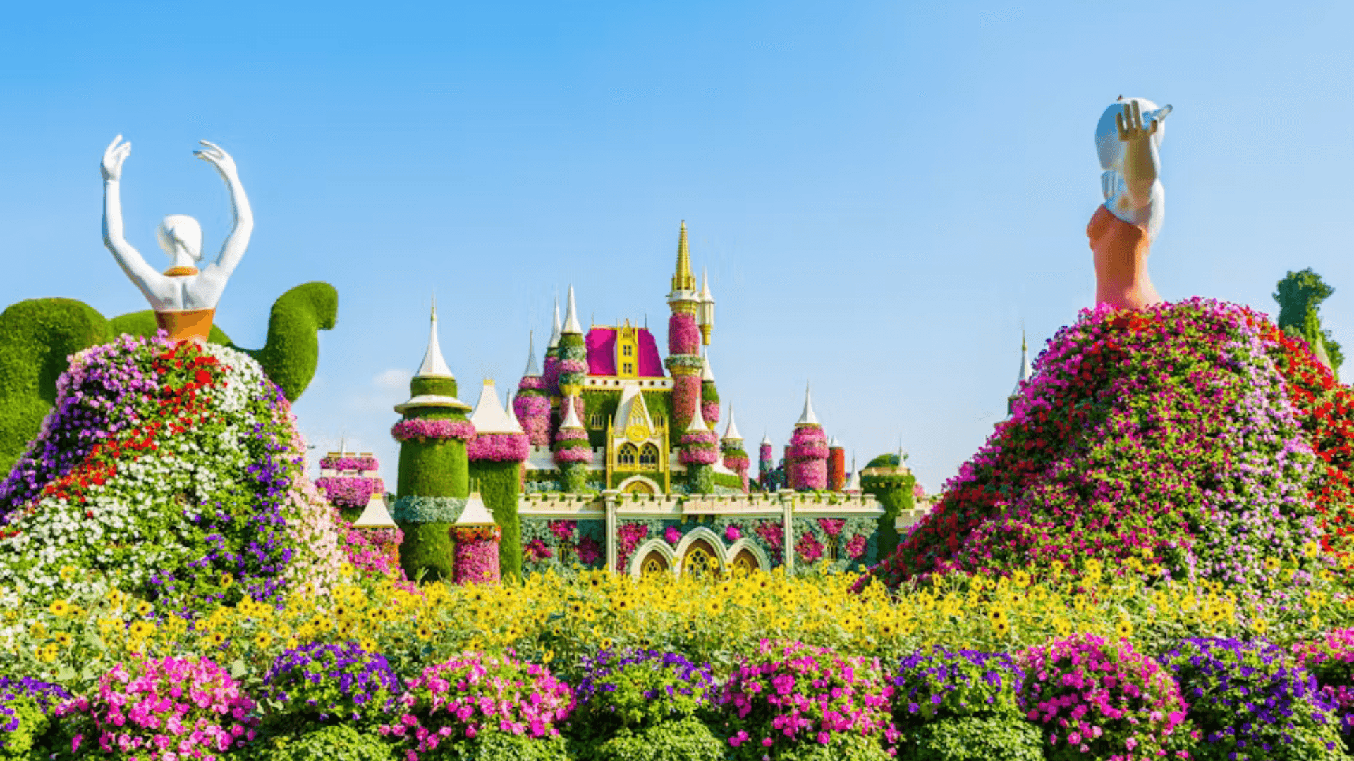 Dubai Miracle Garden: A Winter Wonderland of Blooms
