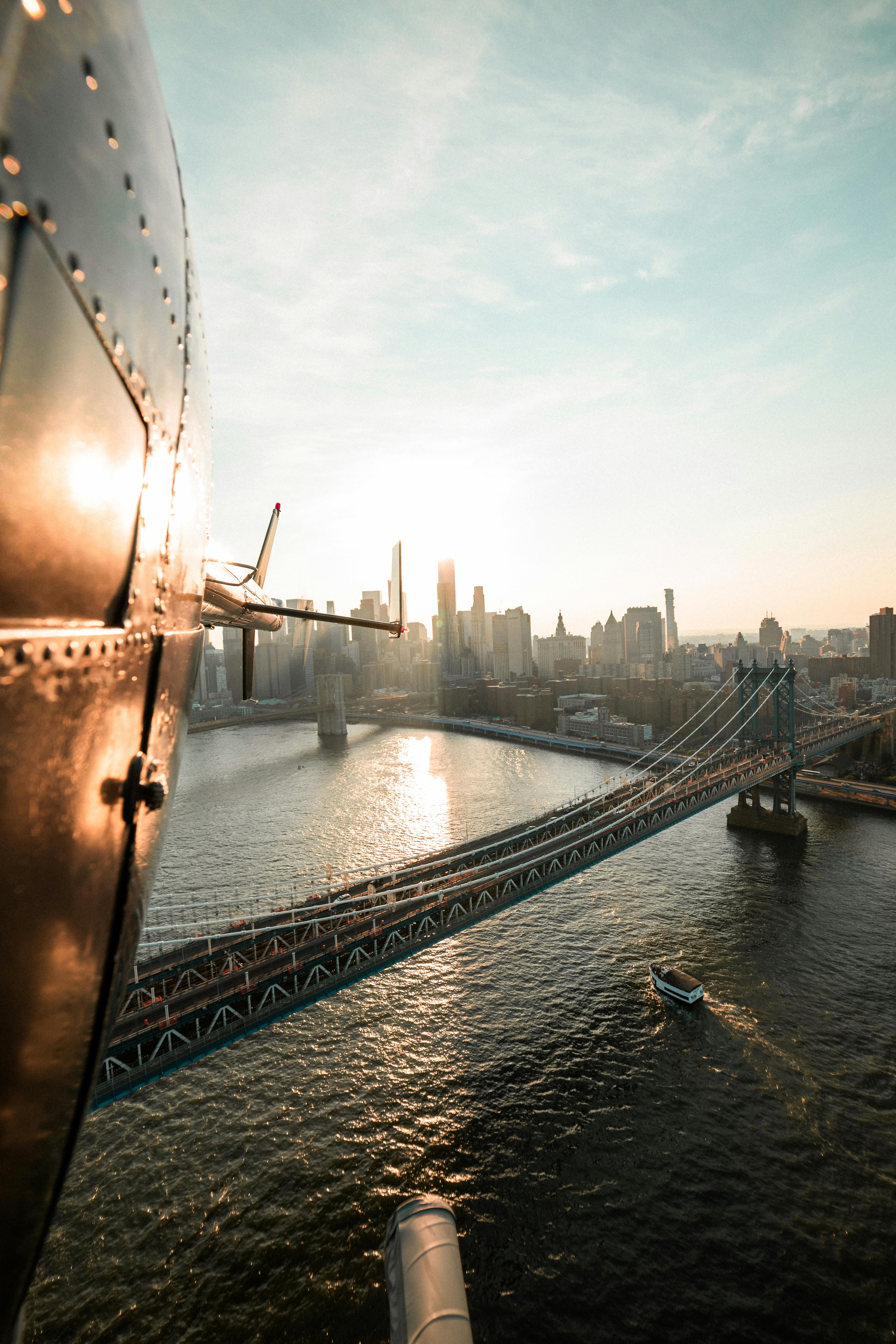 New York City from new heights—soar in a helicopter