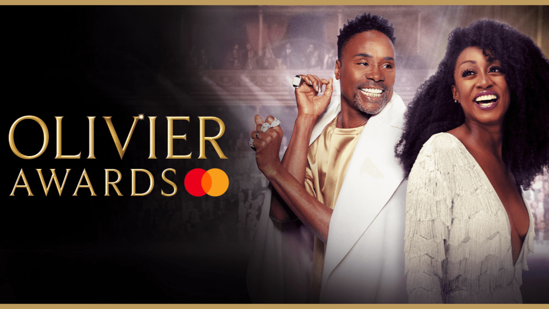 2025 Olivier Awards presented by Beverley Knight and Billy Porter.