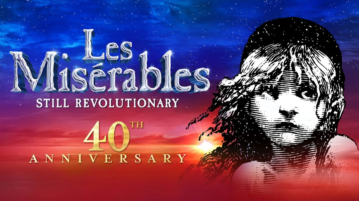 Les Misérables at the Sondheim Theatre in London, West End production imagery