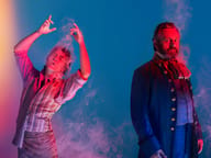 Callum Scott Howells and Michael Sheen in the Amadeus campaign image