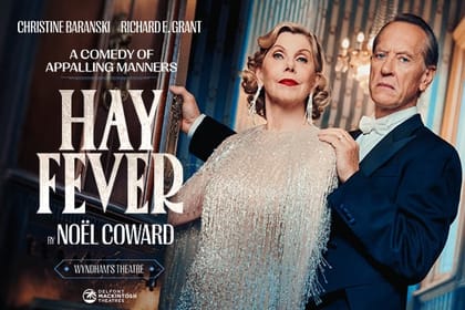Hay Fever, Noel Coward's comedy at Wyndham's Theatre in London's West End