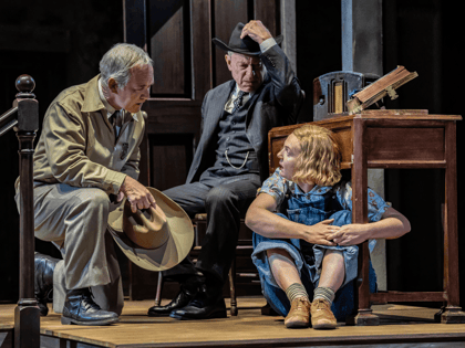 To Kill a Mockingbird cast on stage, London