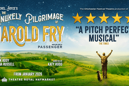 המסע הבלתי צפוי של הרולד פריי ב־Theatre Royal Haymarket, לונדון