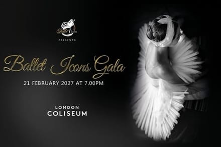 Ballet Icons Gala 2027 tickets at London Coliseum, London
