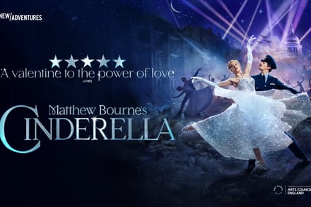 Matthew Bourne’s Cinderella tickets at Sadler's Wells, London, London