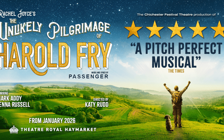 המסע הבלתי צפוי של הרולד פריי ב־Theatre Royal Haymarket, לונדון