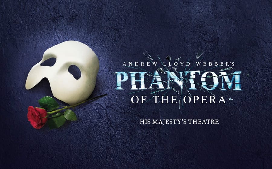 The Phantom Of the Opera tickets at His Majesty's Theatre (Formerly Her Majesty's Theatre), London