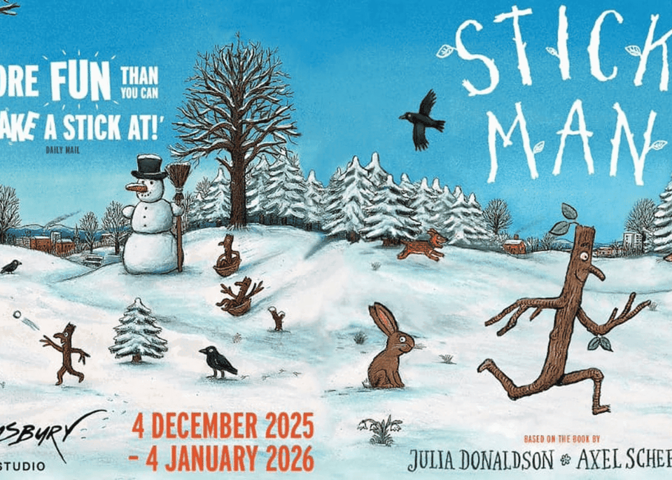 Stick Man returns to London's Leicester Square Theatre this October