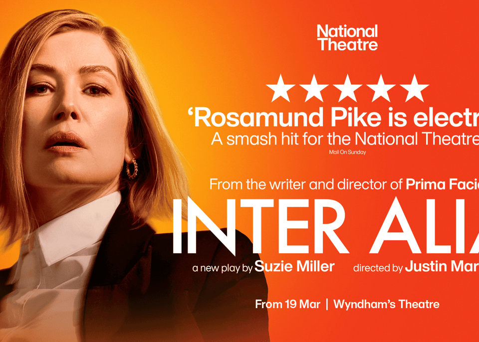 Inter Alia Reviews: Critics Hail Rosamund Pike's 'Supreme' Performance at Wyndham's Theatre