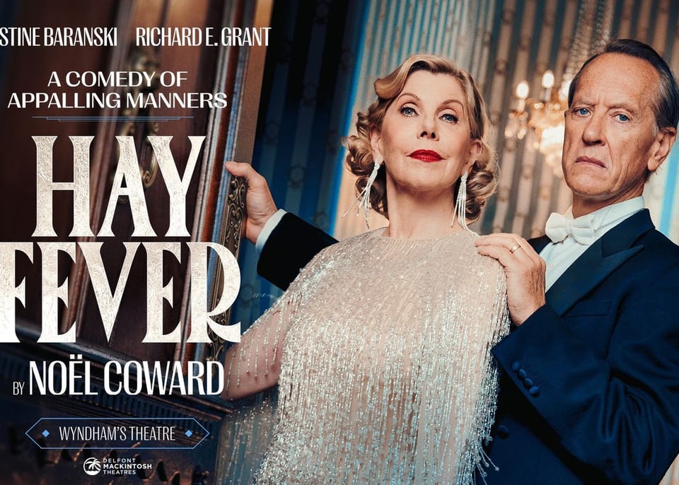 REVIEW: Hay Fever, The Mill at Sonning ✭✭✭✭
