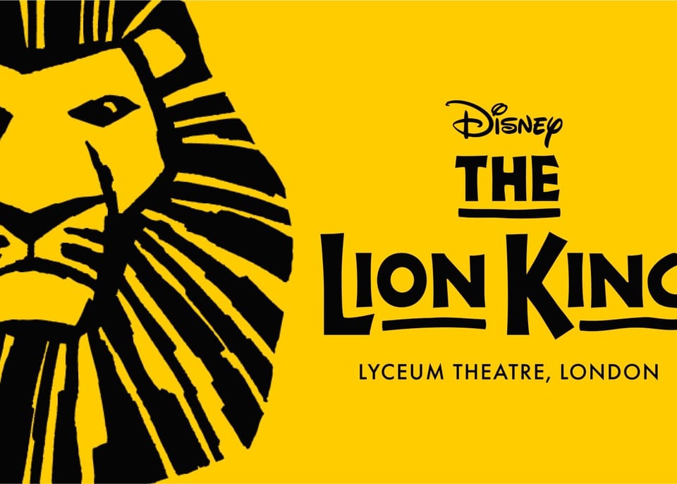 The Lion King - No Booking Fee Offer