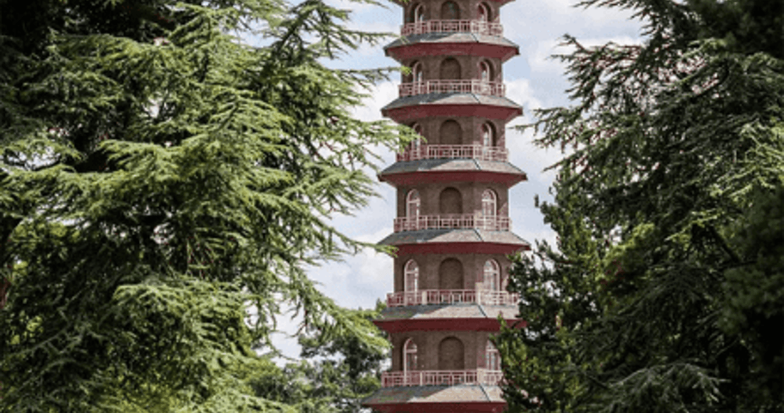 La serra e i giardini di Kew