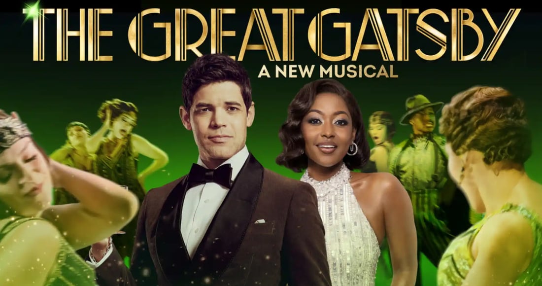 A Jazz Age scene from The Great Gatsby on Broadway