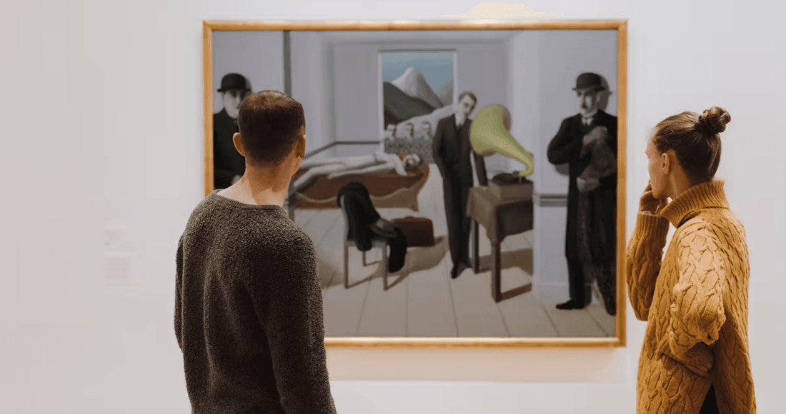ニューヨークのMuseum of Modern Art内のギャラリー