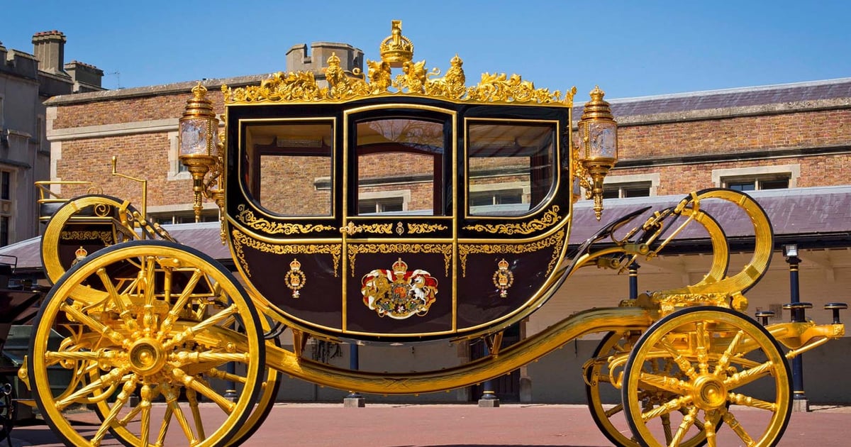 The front facade of Buckingham Palace, which opens its State Rooms for summer on 9 July 2026