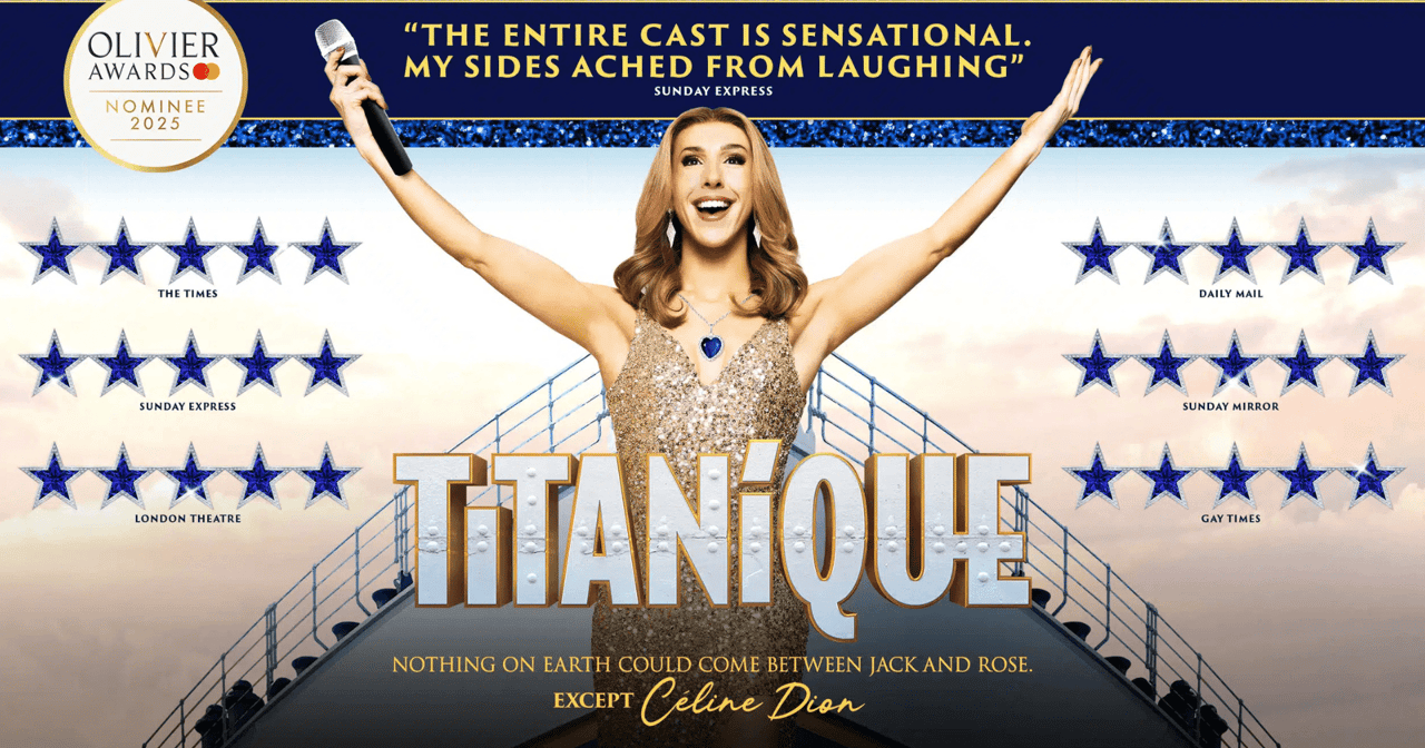 Book tickets now for Titanique the Musical at London's Criterion Theatre