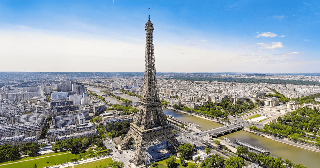 The Eiffel Tower in Paris