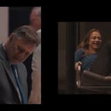 Still from the trailer for The Oresteia at the Bridge Theatre