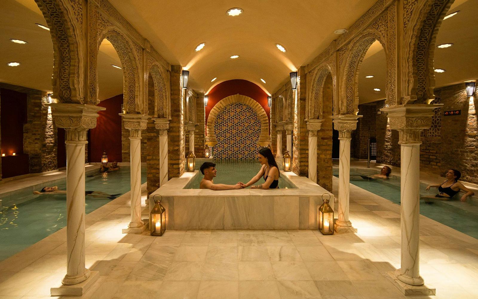 Granada Hammam Palacio Nazarí: Traditional Bath & Massage tickets at Hammam Al Ándalus Granada, گرانادا