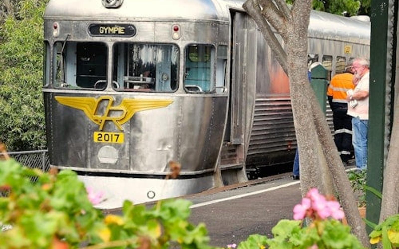Excursió en el Tren Bala d'Argent Mary Valley Rattler de Gympie a Dagun