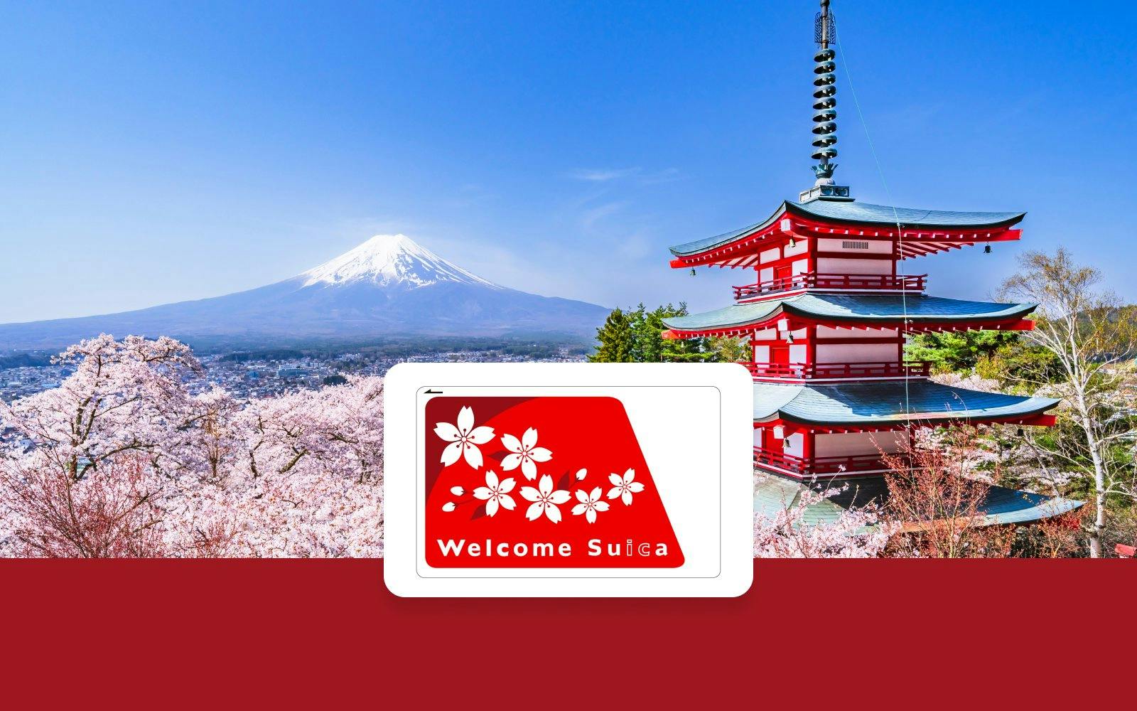 Welcome Suica IC Card