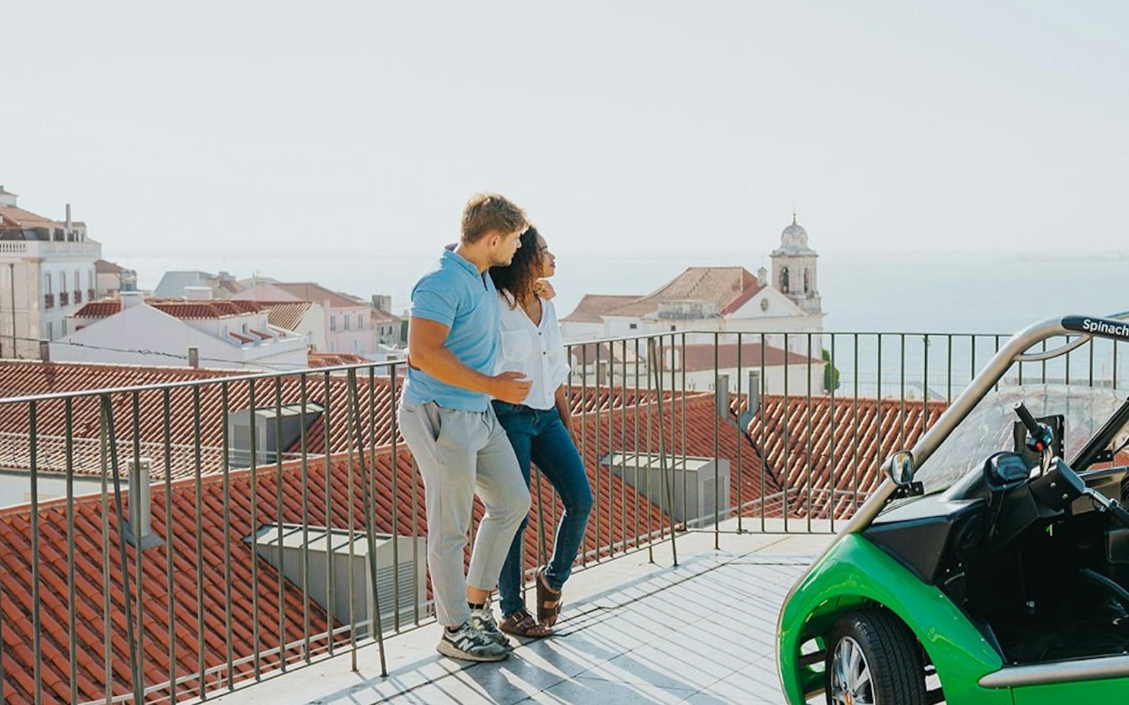 Lisbon: Self-Guided Electric Car Tour + Audio Guide