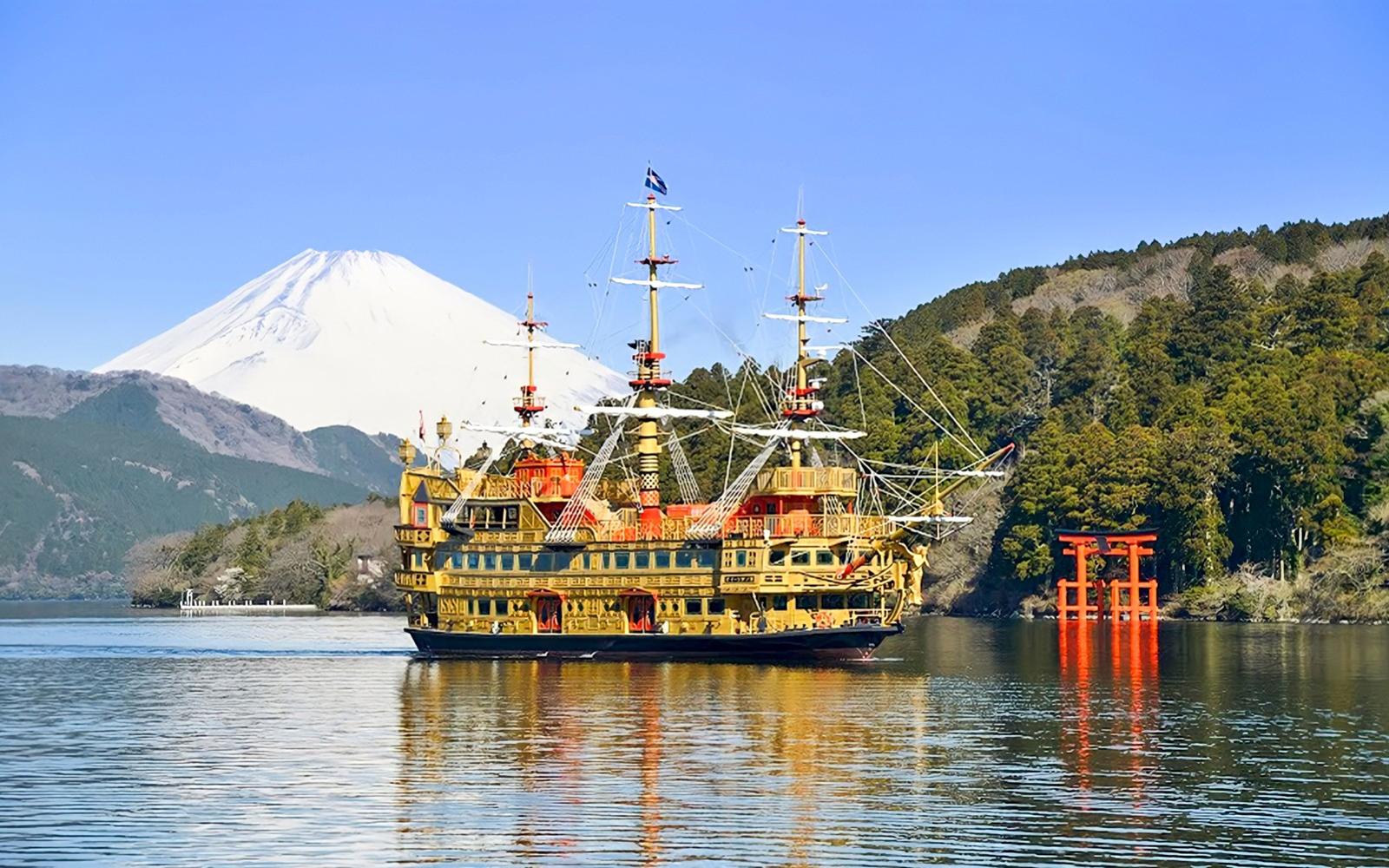 Hakone Free Pass tickets at Odakyū Tourist Information Center, Tokyo