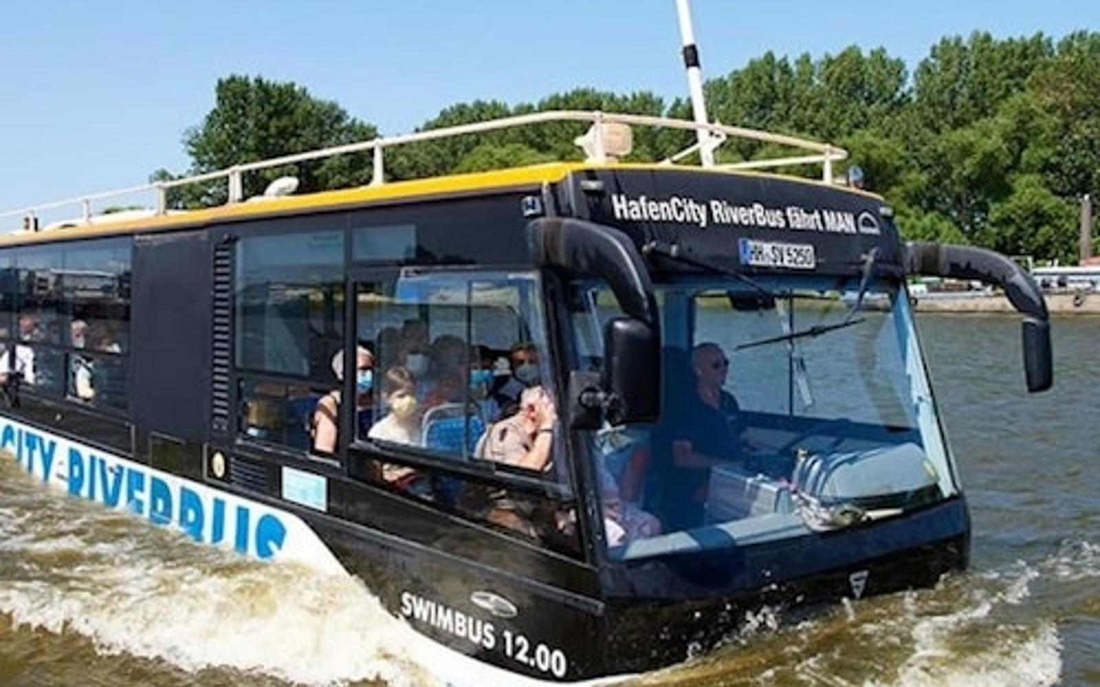 Hamburg: Guided Amphibious Bus Tour tickets at Hamburg Boat Tours, Hamburg