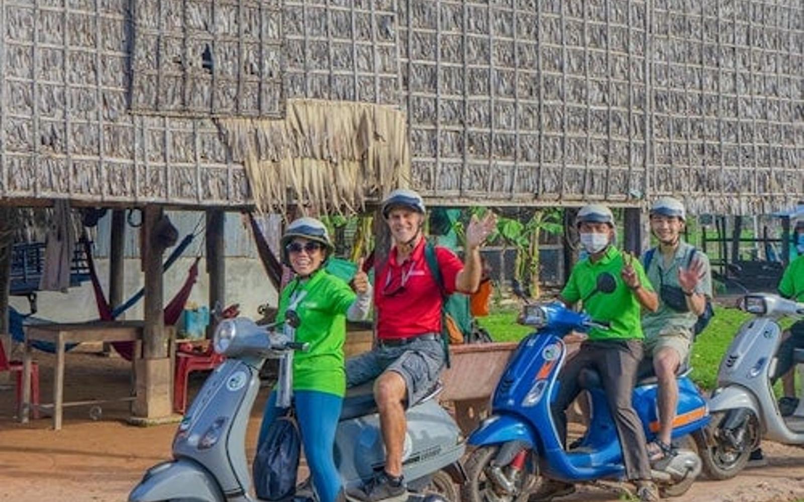 Siem Reap: Countryside Vespa Tour tickets, Siem Reap