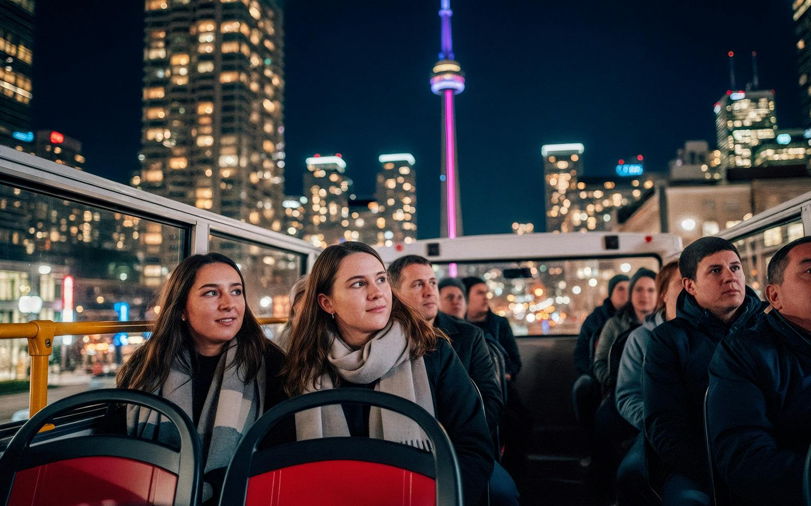 City Sightseeing: Toronto Night Bus Tour