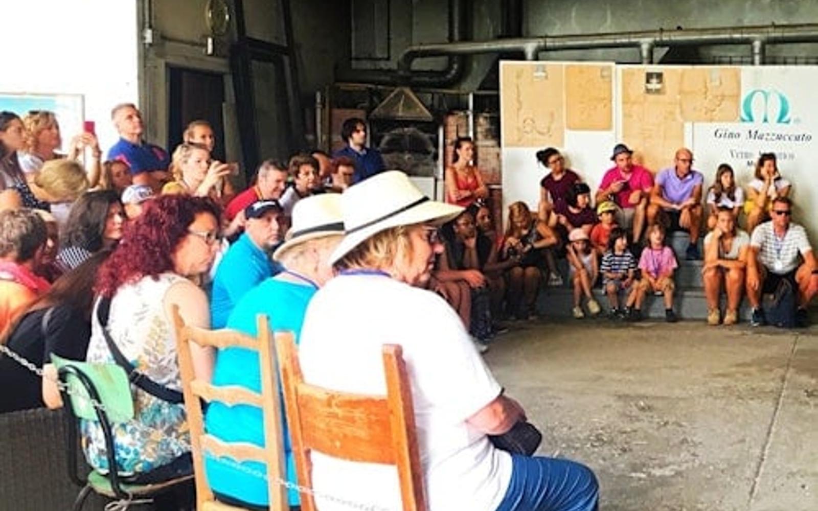 Murano: Glass Blowing Demo + One-Way Transfer