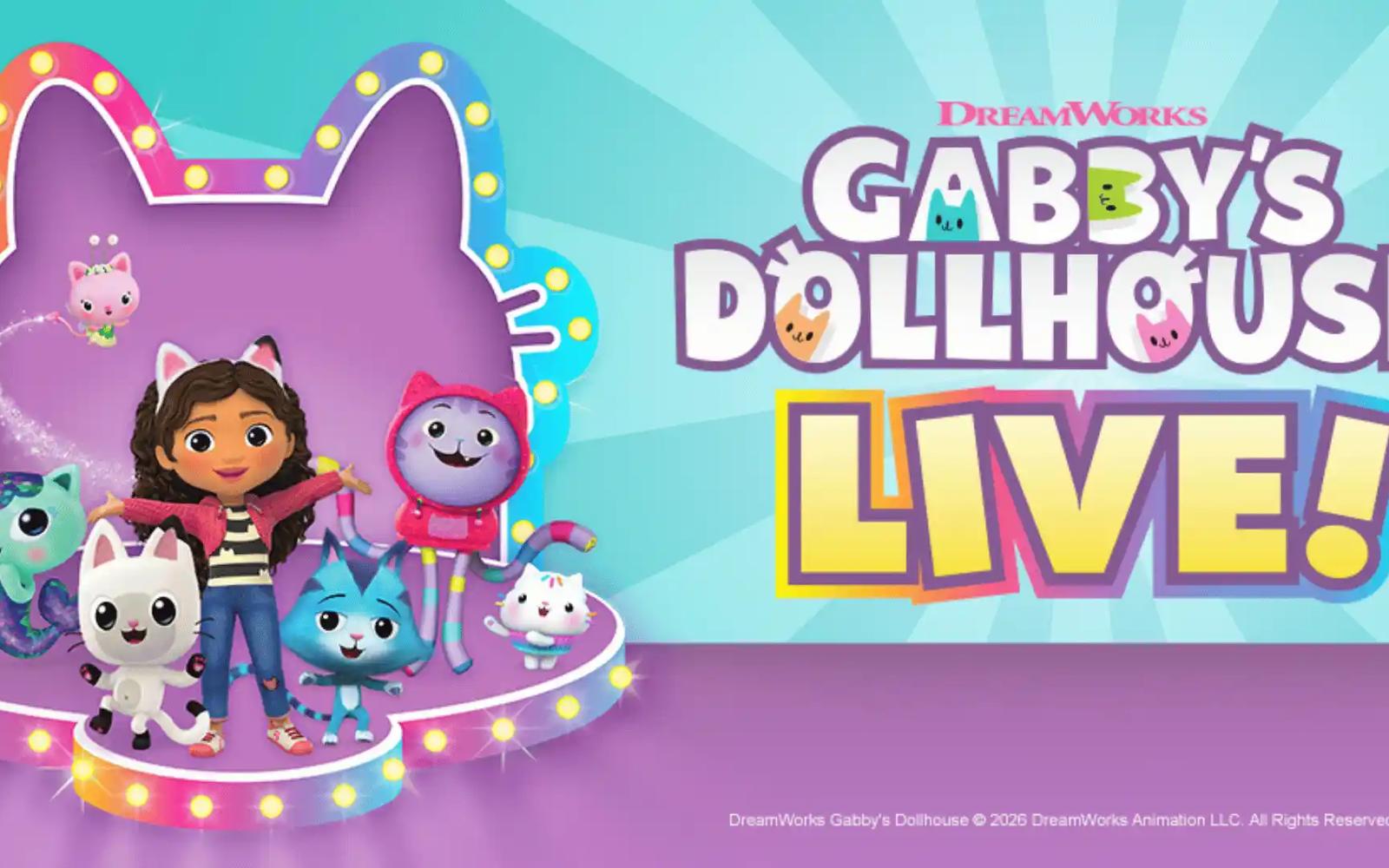 Biglietti per Gabby's Dollhouse Live! tickets at Eventim Apollo, Londra