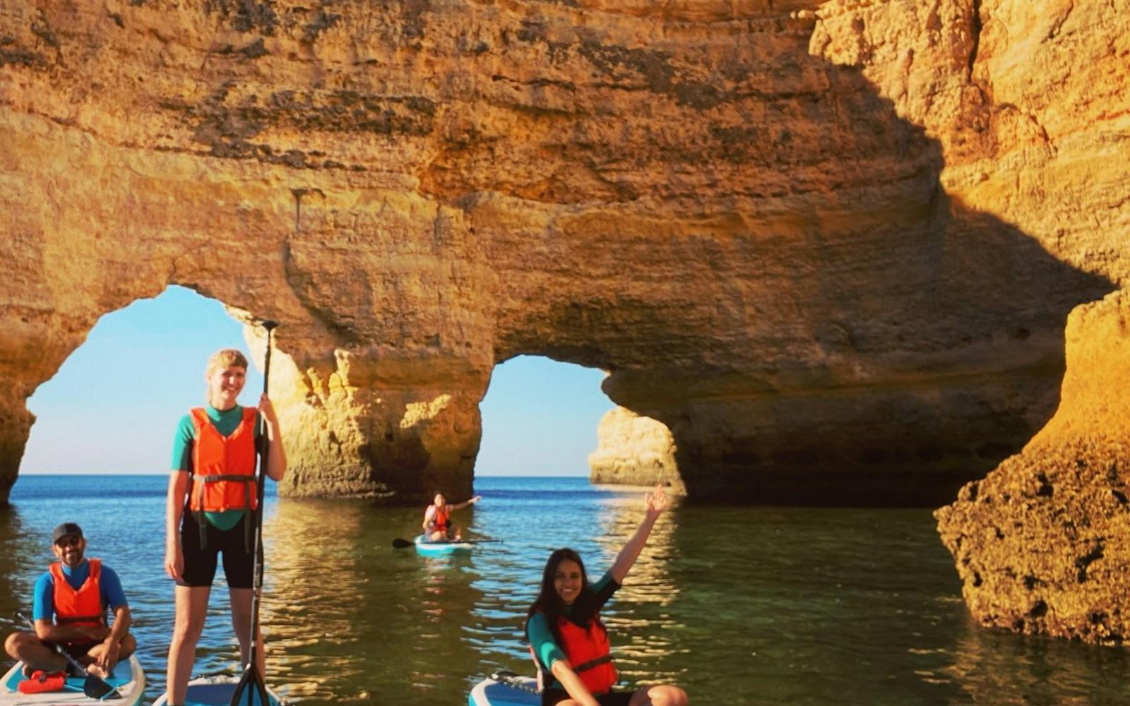 Benagil Cave: Sunrise Paddle from Benagil Beach