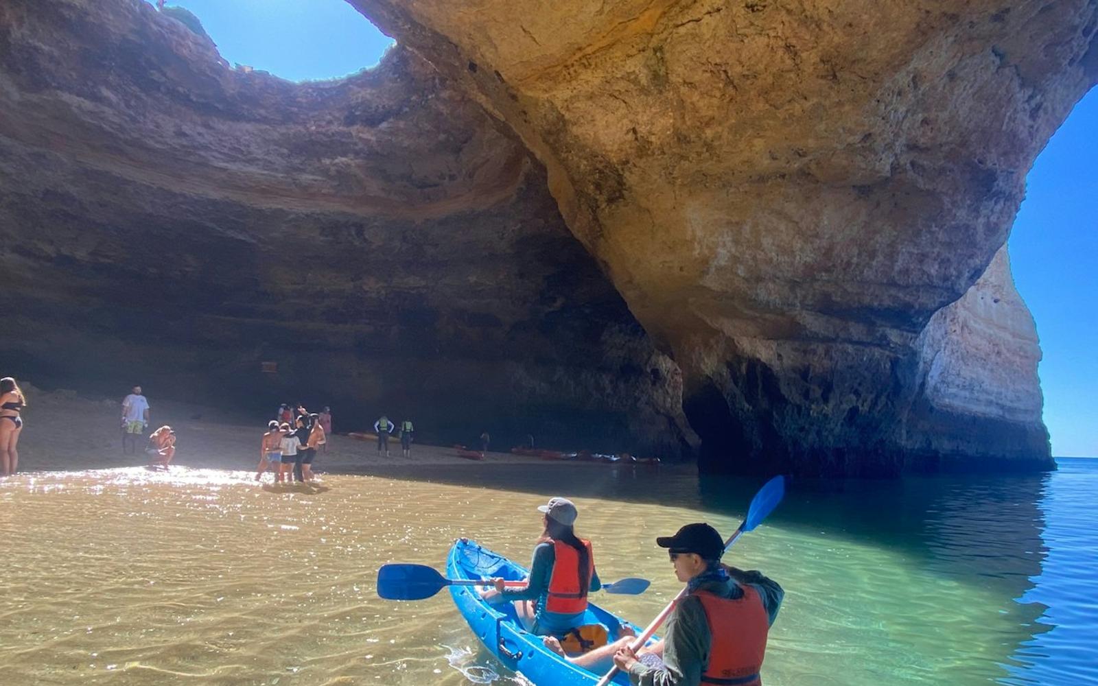 Benagil Cave: Kayak Experience from Benagil Beach