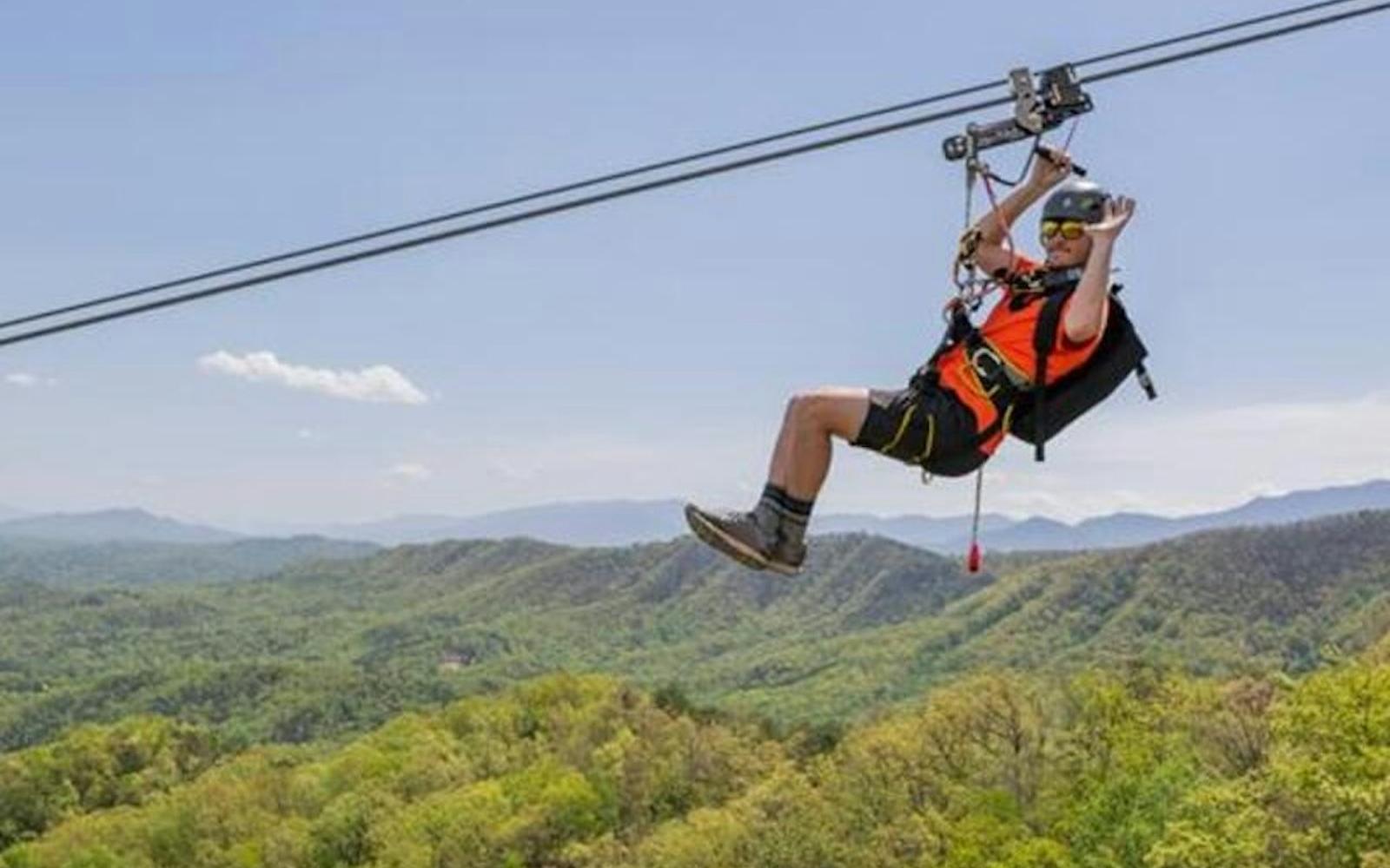 WildSide Adventure Park: Entry + MegaZip Experience