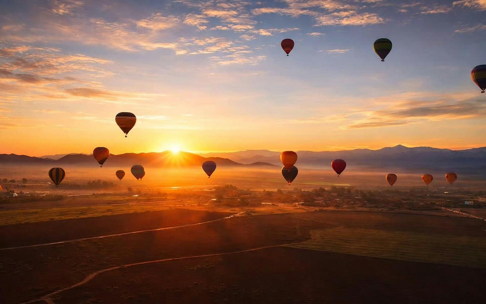 Marrakech: Sunrise Hot Air Balloon Flight, Berber Breakfast & Certificate