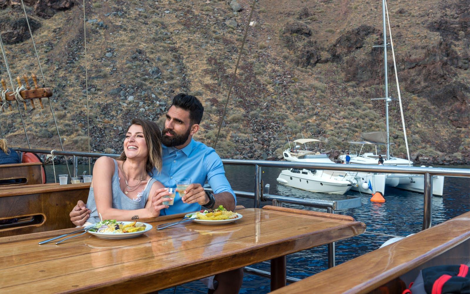 Santorini Volcanic Islands Sunset Cruise with Optional Dinner tickets, Santorini