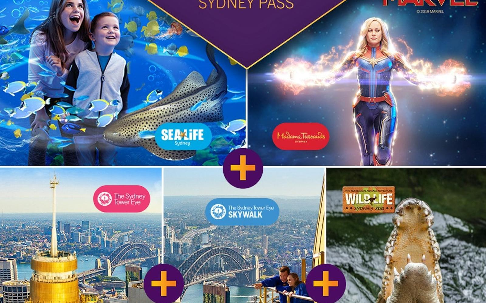 Sydney: Ultimate Pass with 5 Attractions