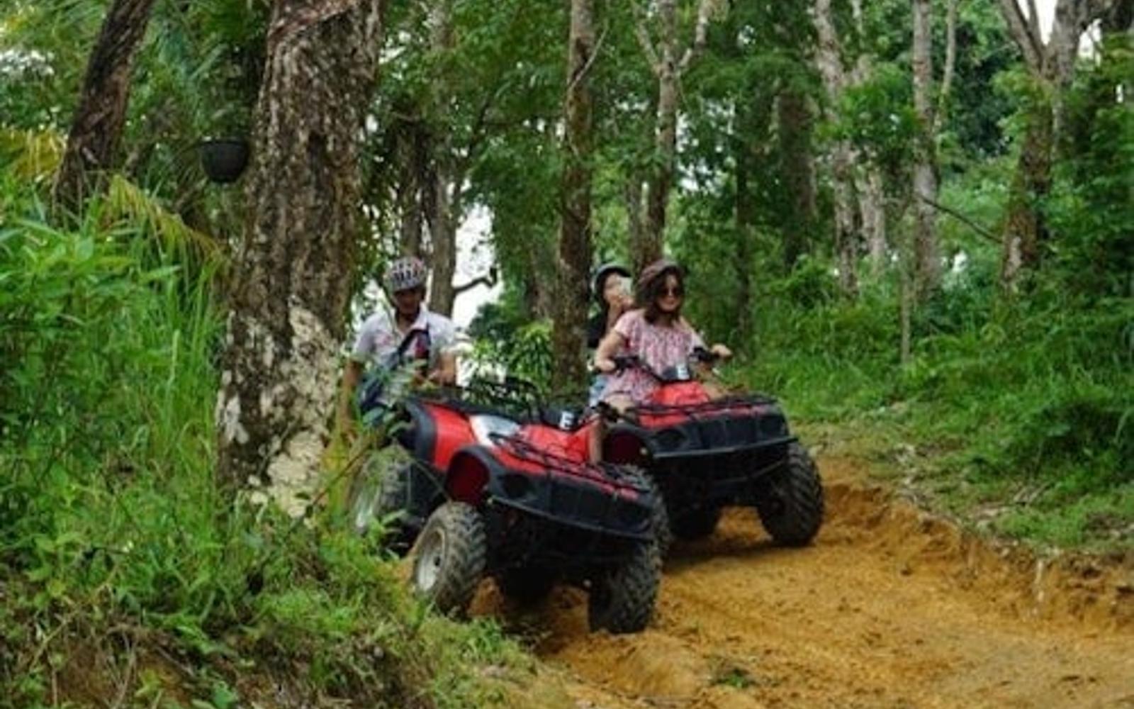 Phuket: Aventura de tirolina i ATV + Trasllat