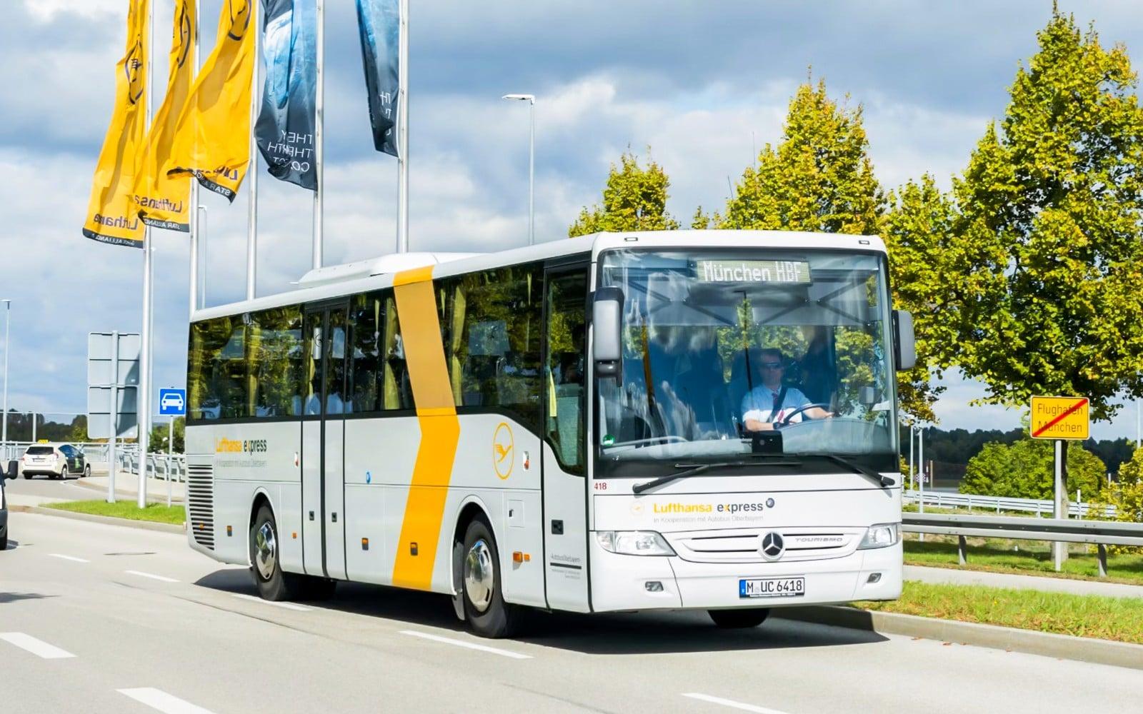 Boletos de ida en Lufthansa Express Bus: Aeropuerto de Múnich hacia/desde la ciudad de Múnich