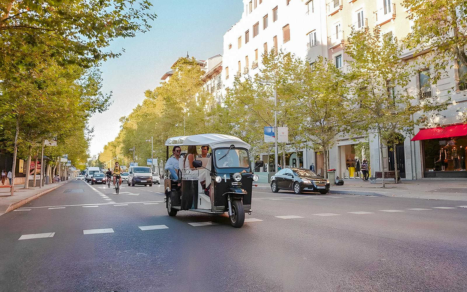 4-hour Expert Plus Madrid Tuk-Tuk Tour tickets, Madrid