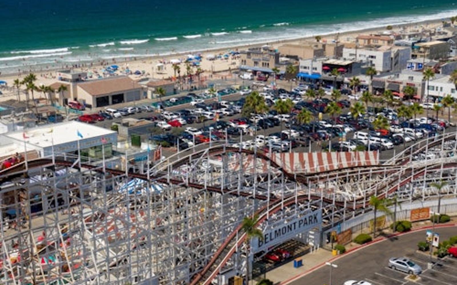 گذر راید و بازی بلمونت پارک tickets at Belmont Park, San Diego