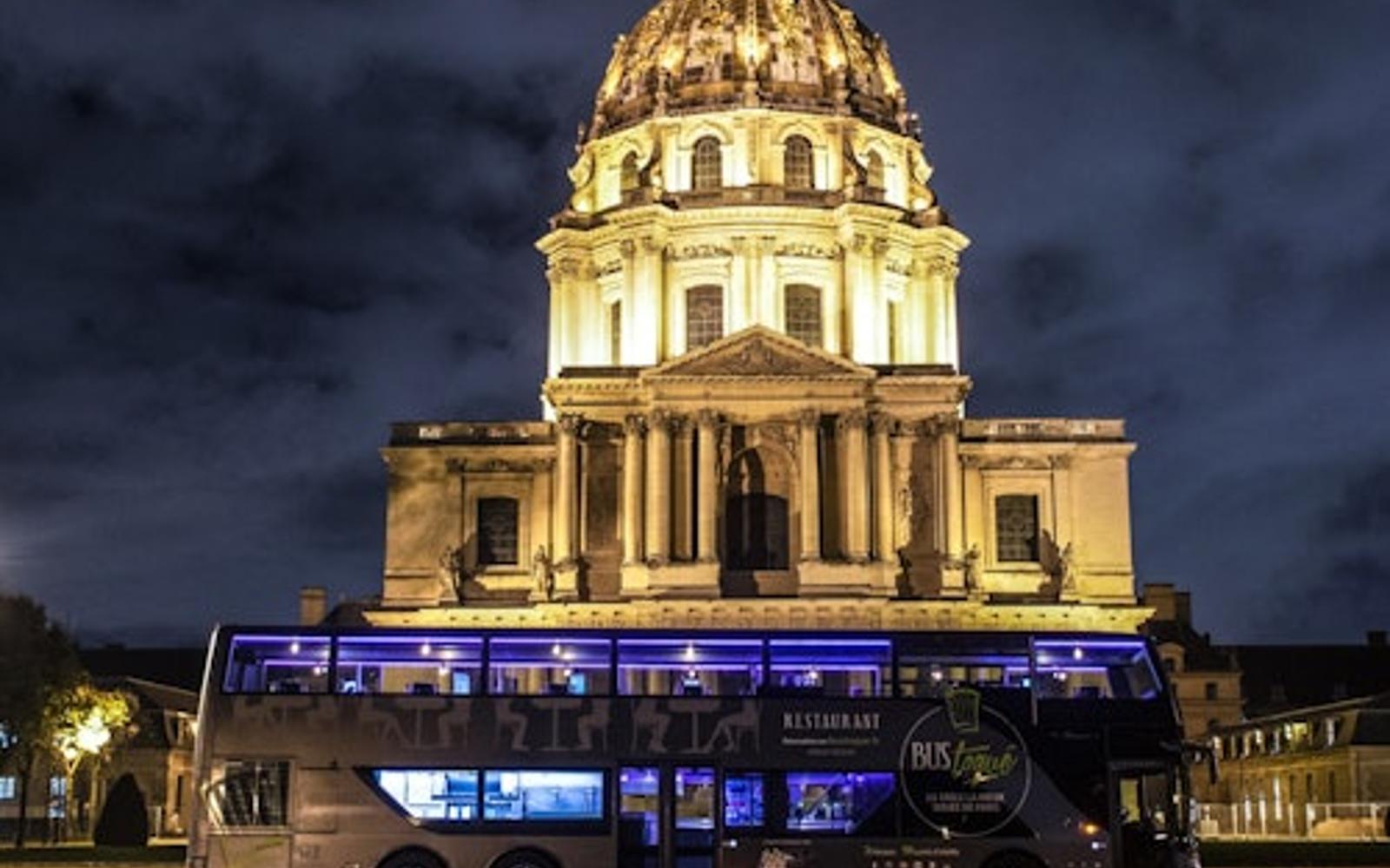 Bus Toqué Paris: 5-Course Dinner Tour