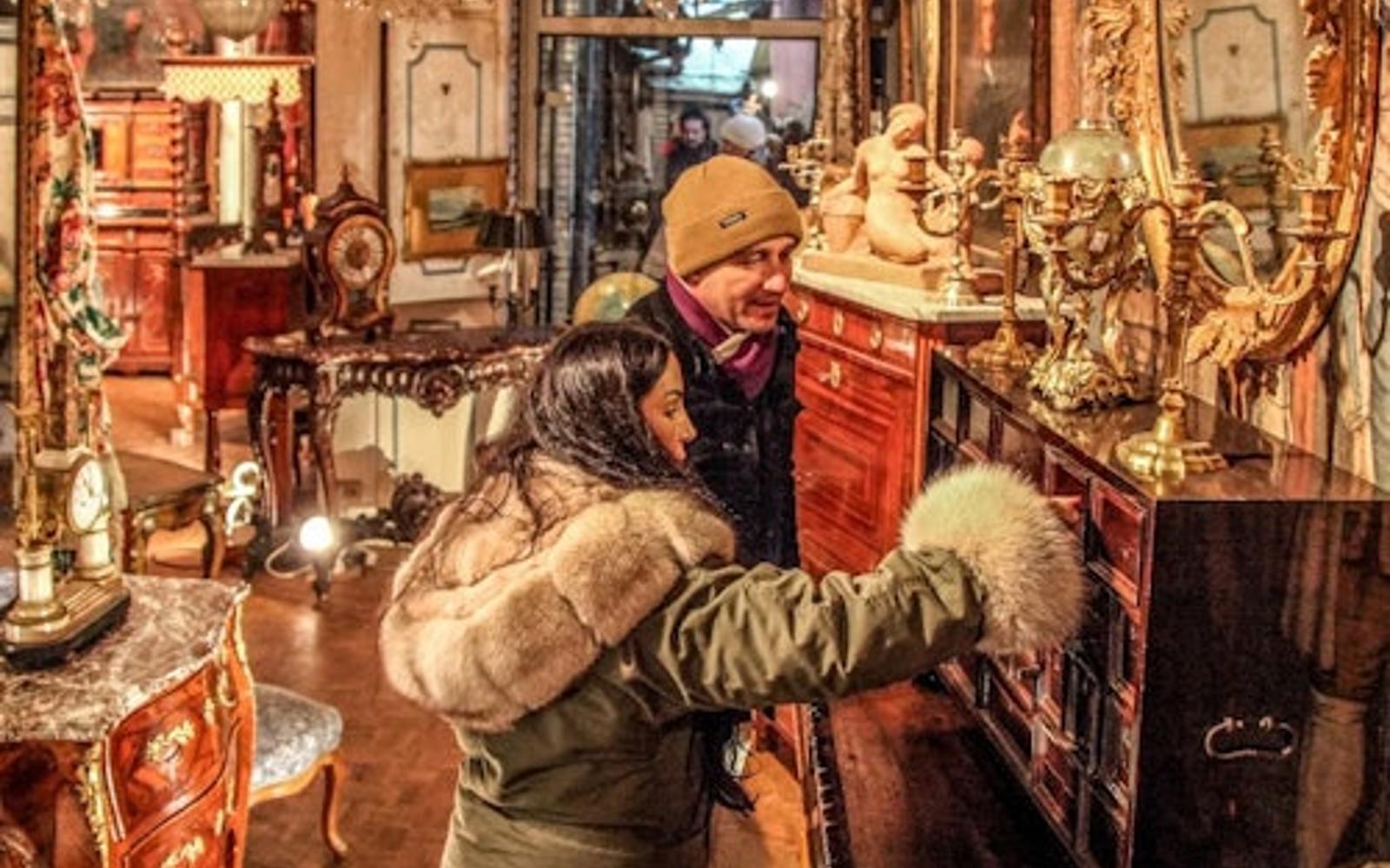 Vintage Paris: St. Ouen Flea Market Tour