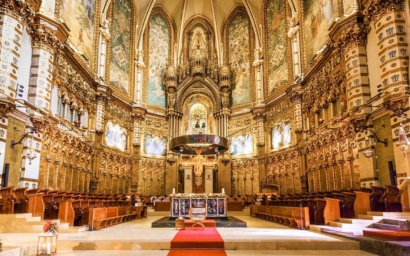 Montserrat Monastery + Black Madonna Access & Audio Guide tickets at Montserrat Tourist Office, Barcelona