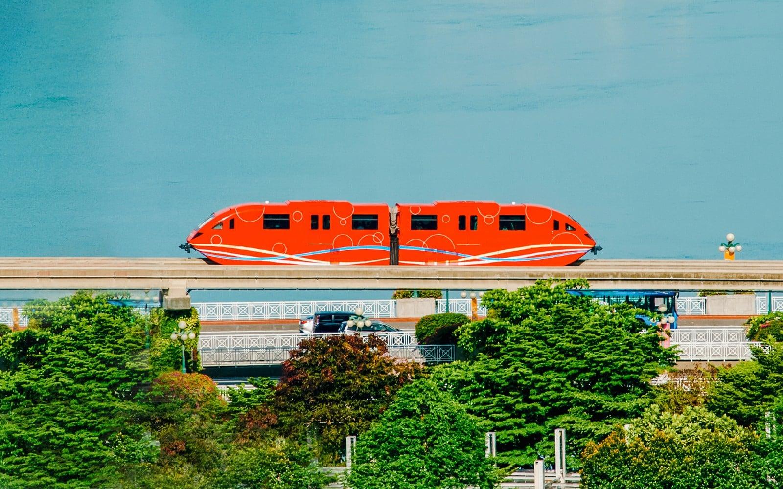 مونوریل اکسپرس سنتوسا tickets at Sentosa Monorail Express, سنگاپور