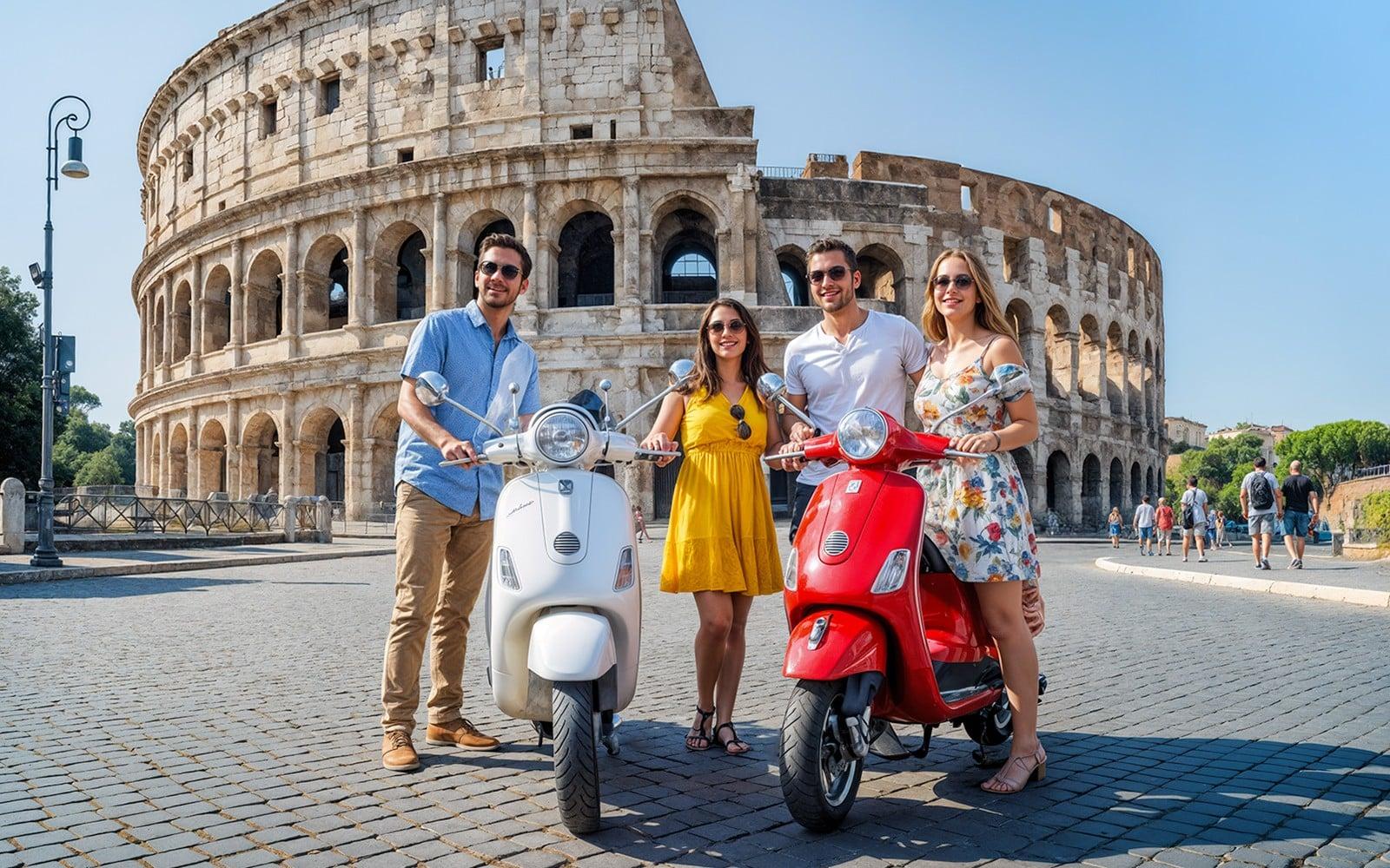 Vespa Tour in Rome