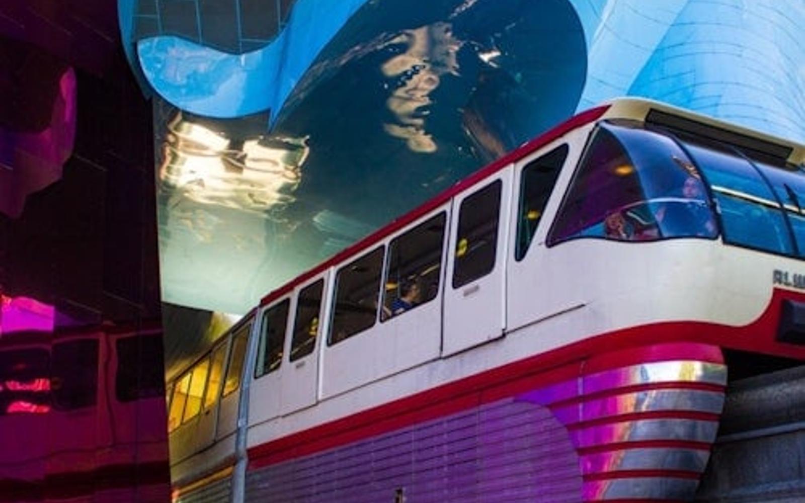 Monorail del Centre de Seattle: Entrada de Transport