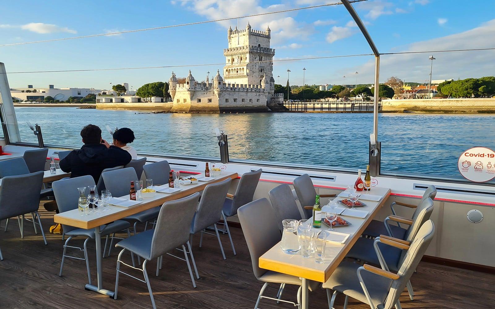 کروز غروب آفتاب در رودخانه تاگوس در لیسبون tickets at FRS PORTUGAL, لیسبون و سینترا